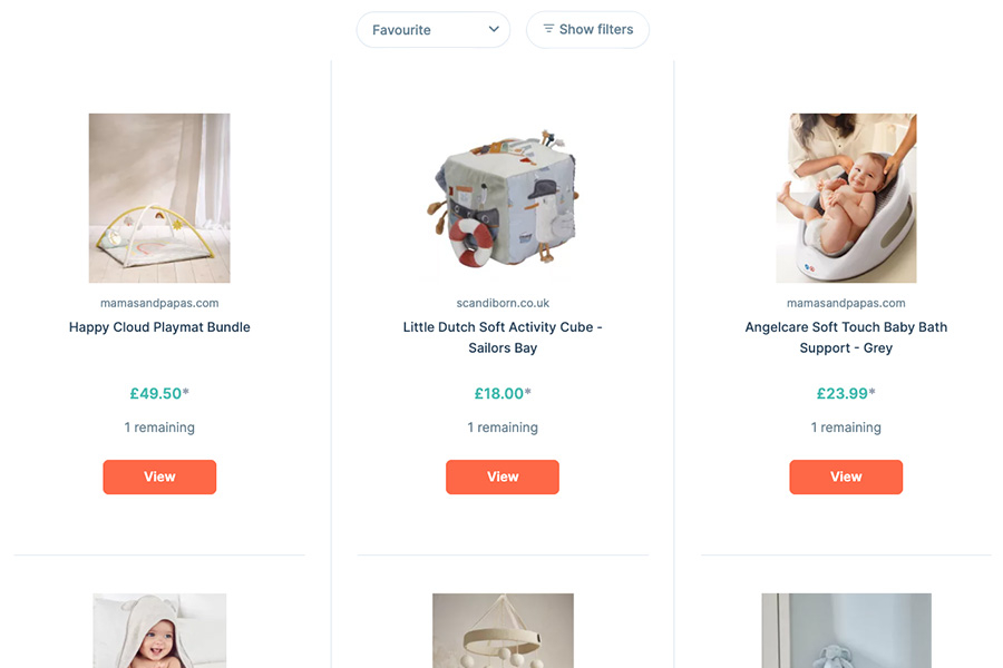 What is a Baby Gift Registry?